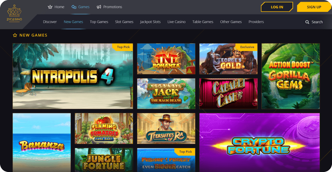 21 casino Games