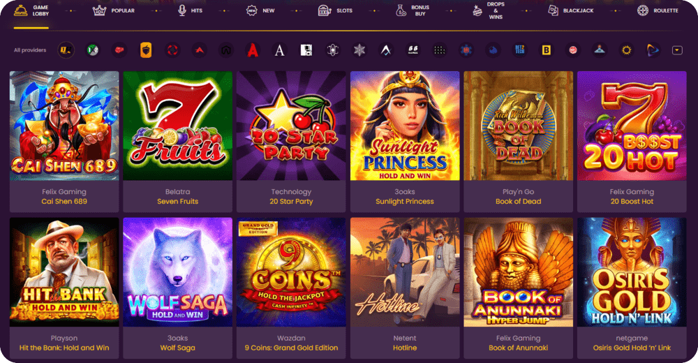 Bizzo Casino Slots and Games
