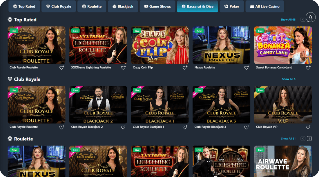 Buran Live Casino