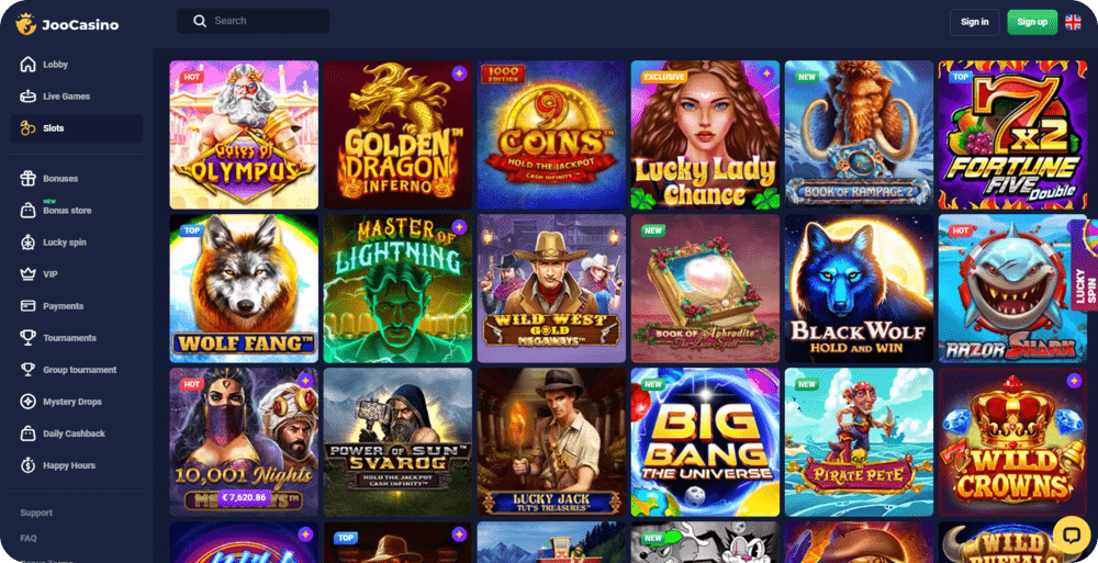 Joo Casino Slots