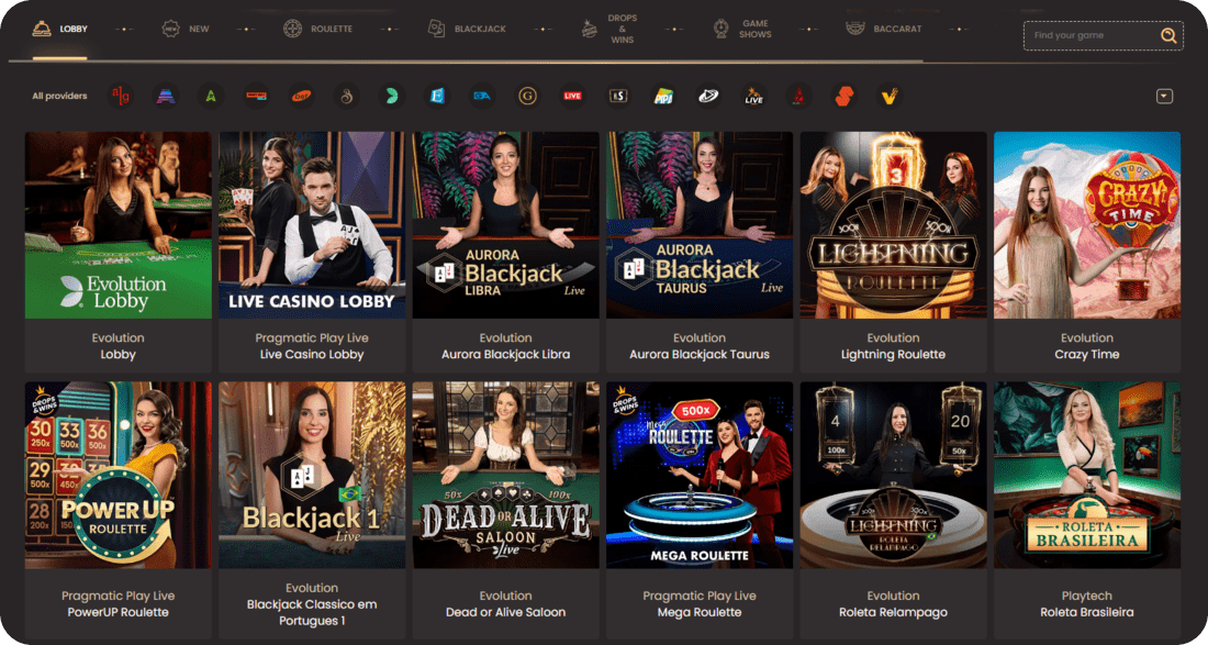 National Casino Live Games