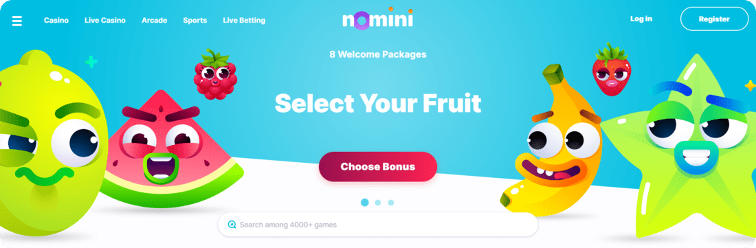 Nomini Casino Bonuses