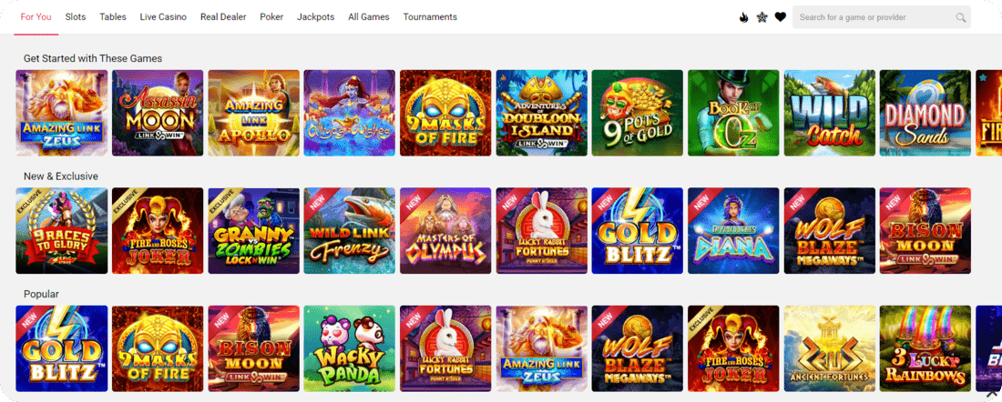 spin casino welcome bonus