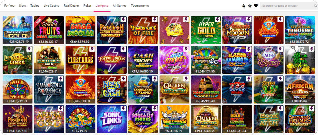 spin casino free spins