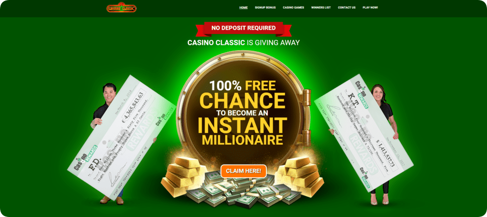 casino classic signup bonus Ireland